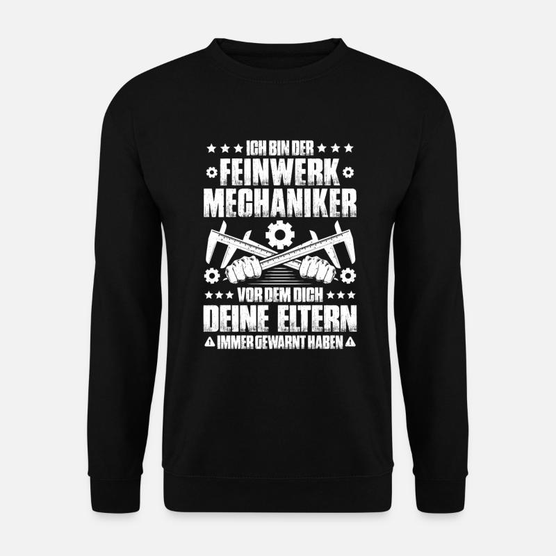 Feinwerkmechaniker Precision Machinist - Unisex Pullover - Schwarz