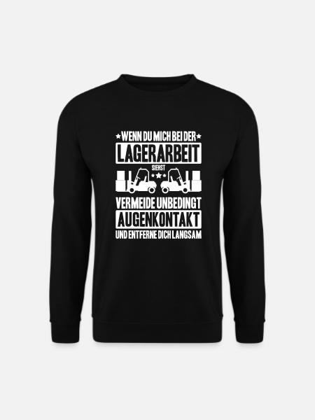 Fachkraft für Lagerlogistik Warehouse Worker Lager - Unisex Pullover - Schwarz