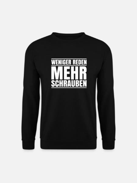 Mechaniker Mechanikerin Mechanik Mechanic - Unisex Pullover - Schwarz
