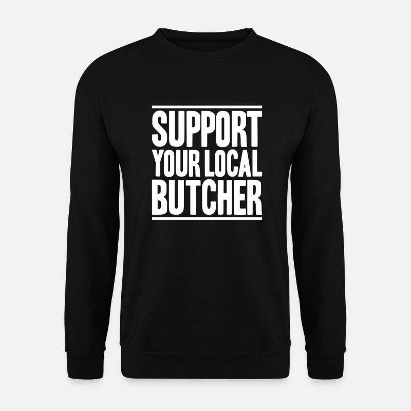 Boucher boucher boucher - Sweat-shirt Unisexe - noir