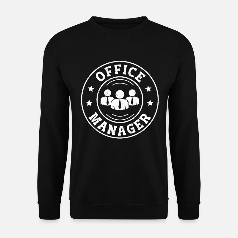 Chef de bureau d’administration - Sweat-shirt Unisexe - noir