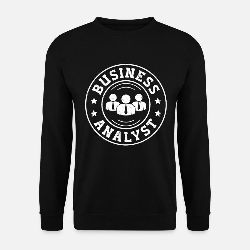 Analyste d’affaires en administration - Sweat-shirt Unisexe - noir