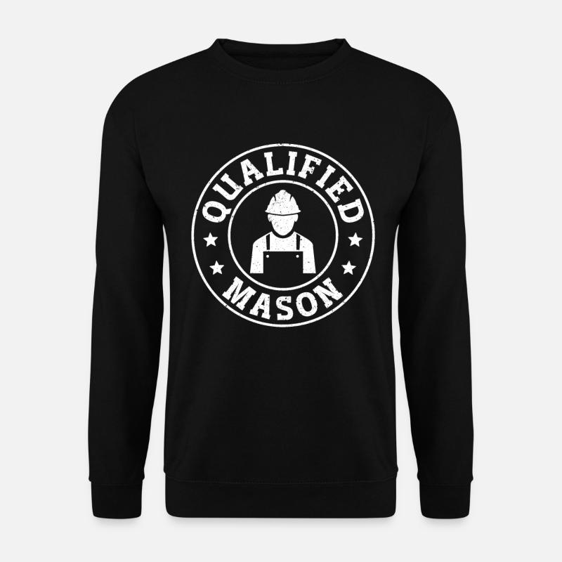 Construction Mason - Unisex Pullover - Schwarz