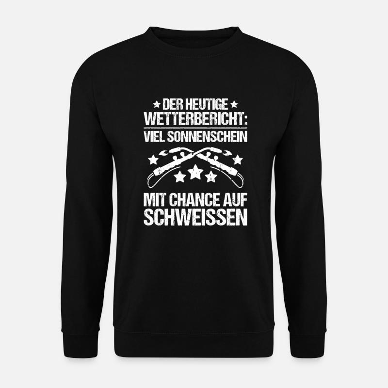 Schweißer Schweißen Schweißerei Welder Welding - Unisex Pullover - Schwarz