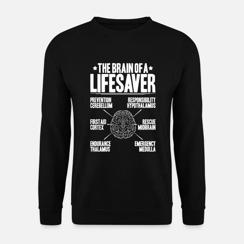 Rettungsschwimmer Wasserrettung Lifesaver - Unisex Pullover - Schwarz