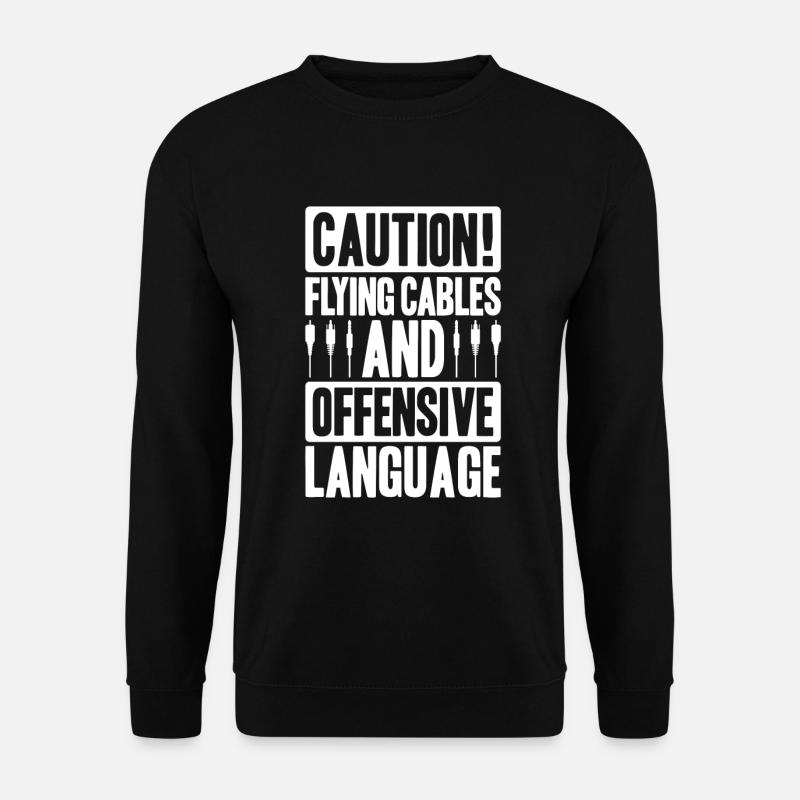 Veranstaltungstechniker Event Technician - Unisex Sweatshirt - black