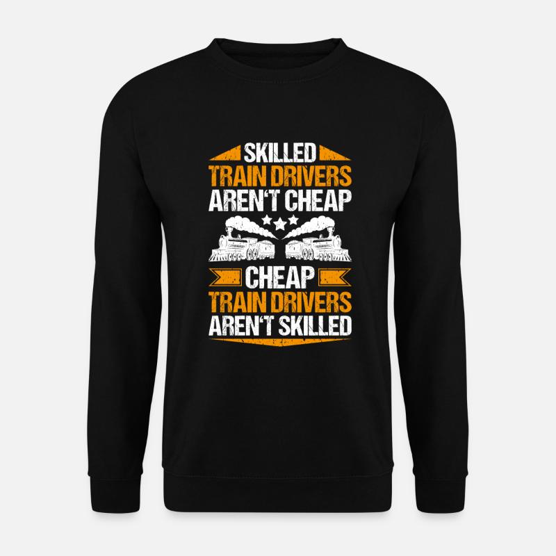 Triebfahrzeugführer Lokführer Train Driver - Unisex Sweatshirt - black