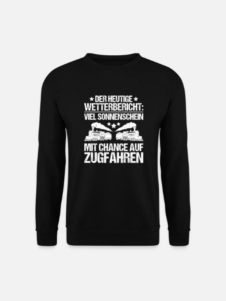 Triebfahrzeugführer Lokführer Train Driver - Unisex Pullover - Schwarz