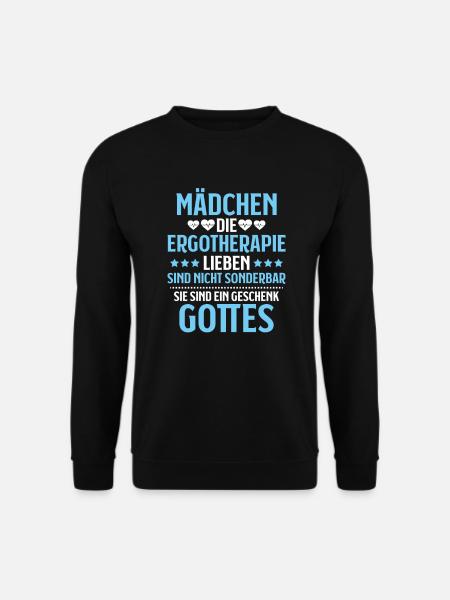 Ergotherapeut Ergotherapie Occupational Therapist - Unisex Pullover - Schwarz