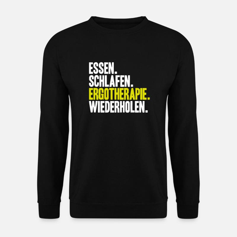 Ergotherapeut Ergotherapie Occupational Therapist - Unisex Pullover - Schwarz