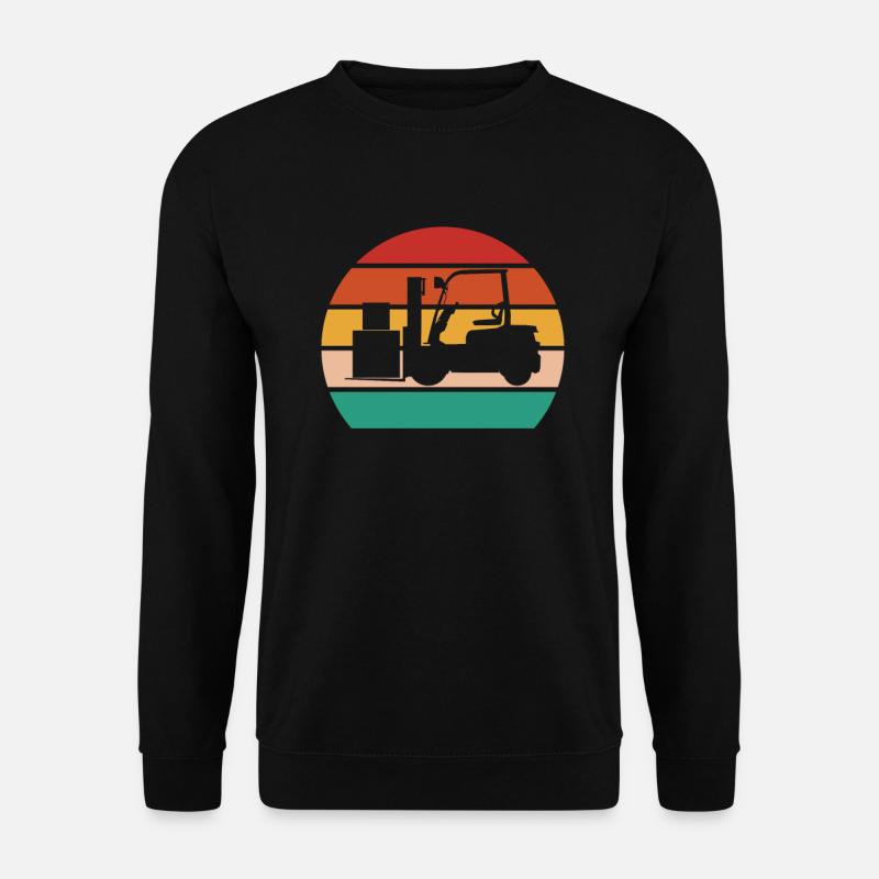 Staplerfahrer Gabelstaplerfahrer Forklift Operator - Unisex Pullover - Schwarz