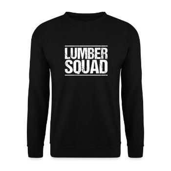 Zimmerer Zimmermann Zimmerei Carpenter Carpentry - Unisex Sweatshirt - black - Front - Alina (178cm) & Michal (187cm)