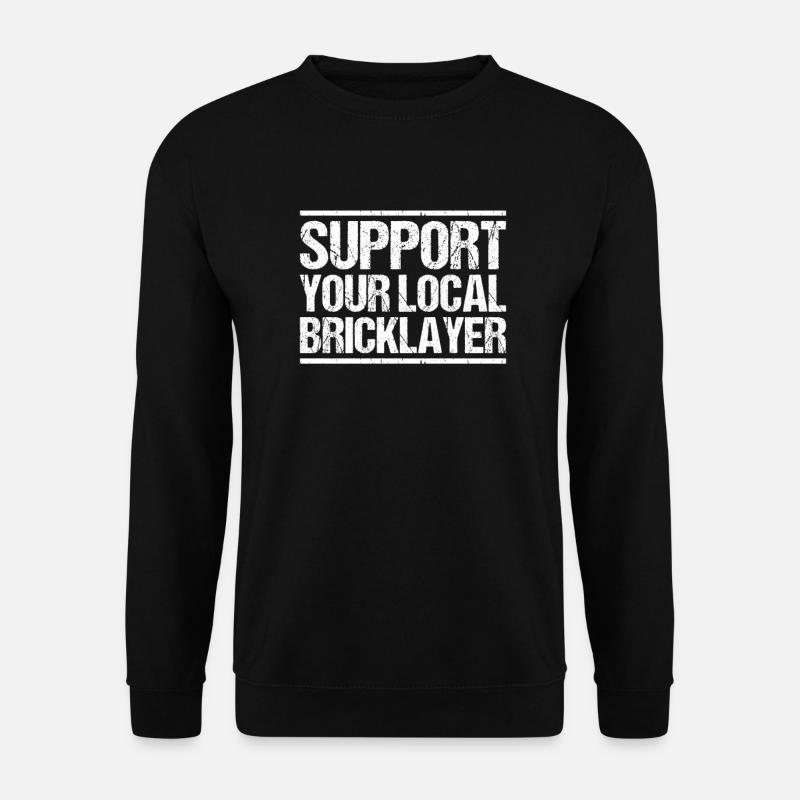 Master Masonry Masonry Bricklayer Mason - Unisex Sweatshirt - black