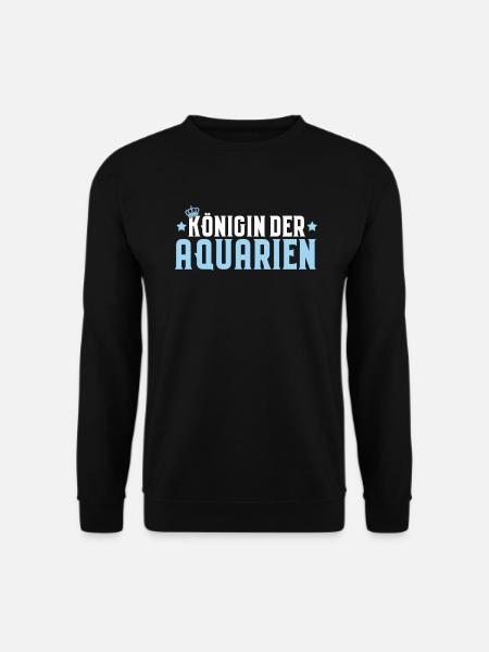 Aquaristik Aquarianer Aquarium Fische Aquarist - Unisex Pullover - Schwarz