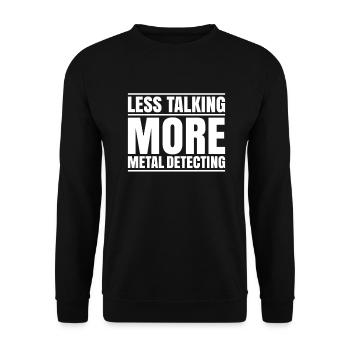 Détecteur Sondler Détecteur de métaux - Sweat-shirt Unisexe - noir - Devant - Alina (178cm) & Michal (187cm)