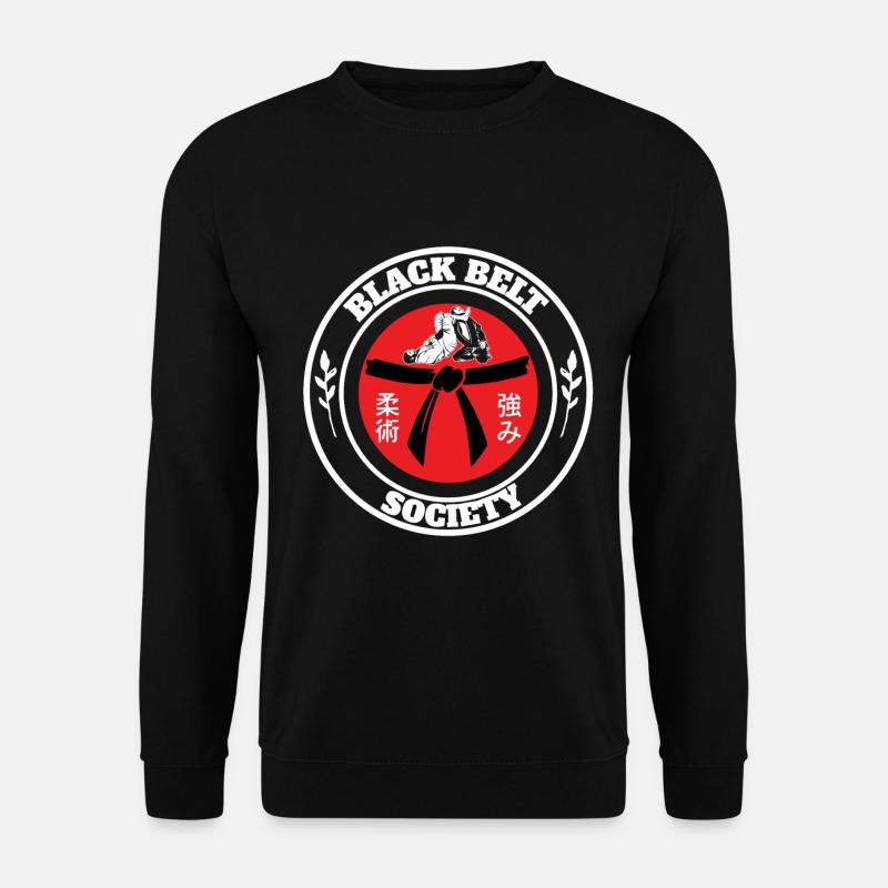 Brazilian Jiu Jitsu MMA Bjj Hugger - Unisex Pullover - Schwarz
