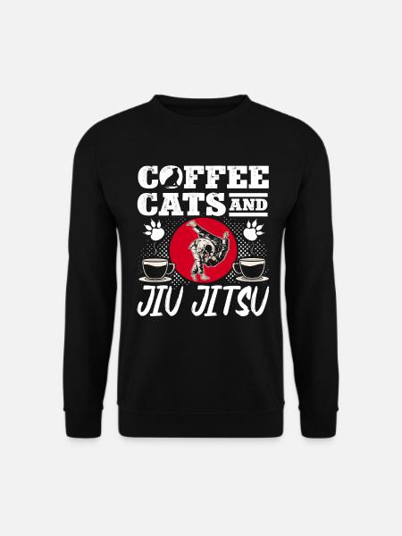 Brazilian Jiu Jitsu MMA Bjj Hugger - Unisex Pullover - Schwarz