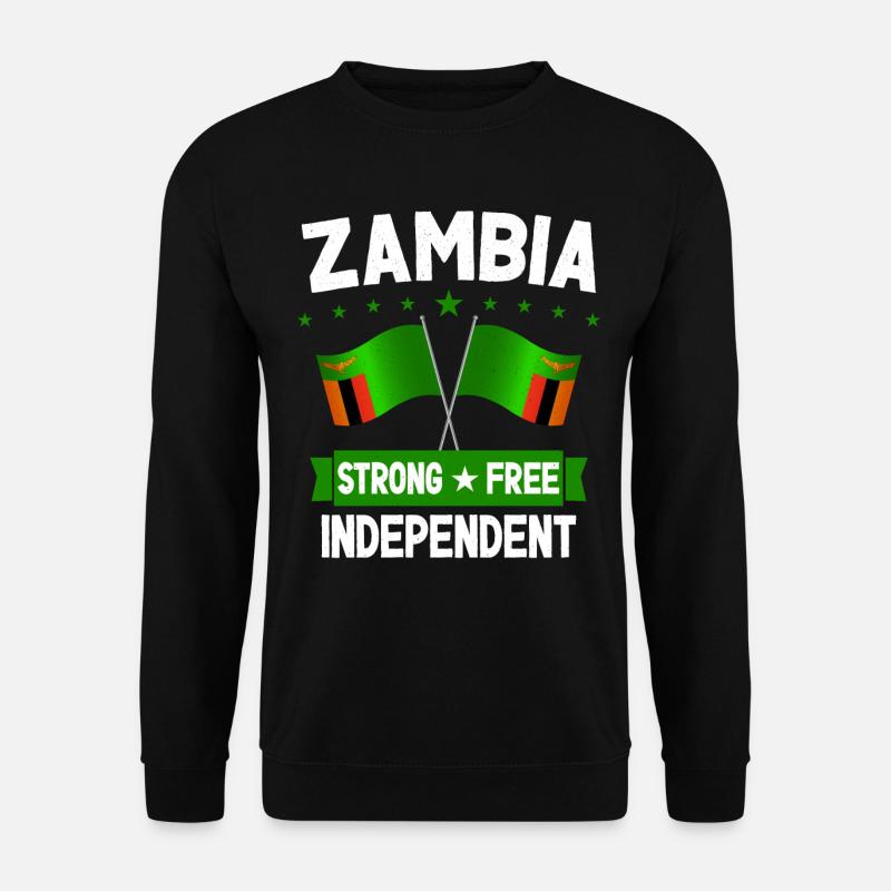 Sambia - Unisex Pullover - Schwarz