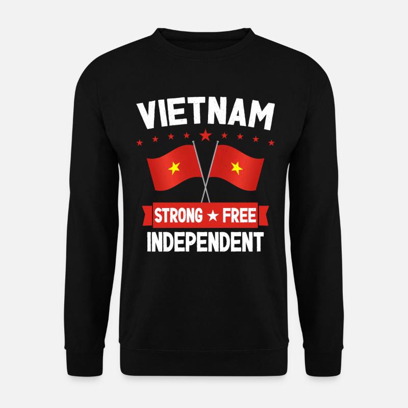 Vietnam - Unisex Pullover - Schwarz