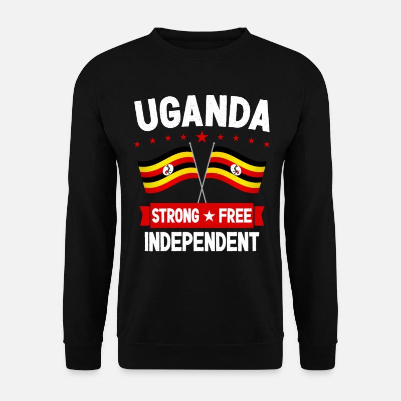Uganda - Unisex Sweatshirt - black