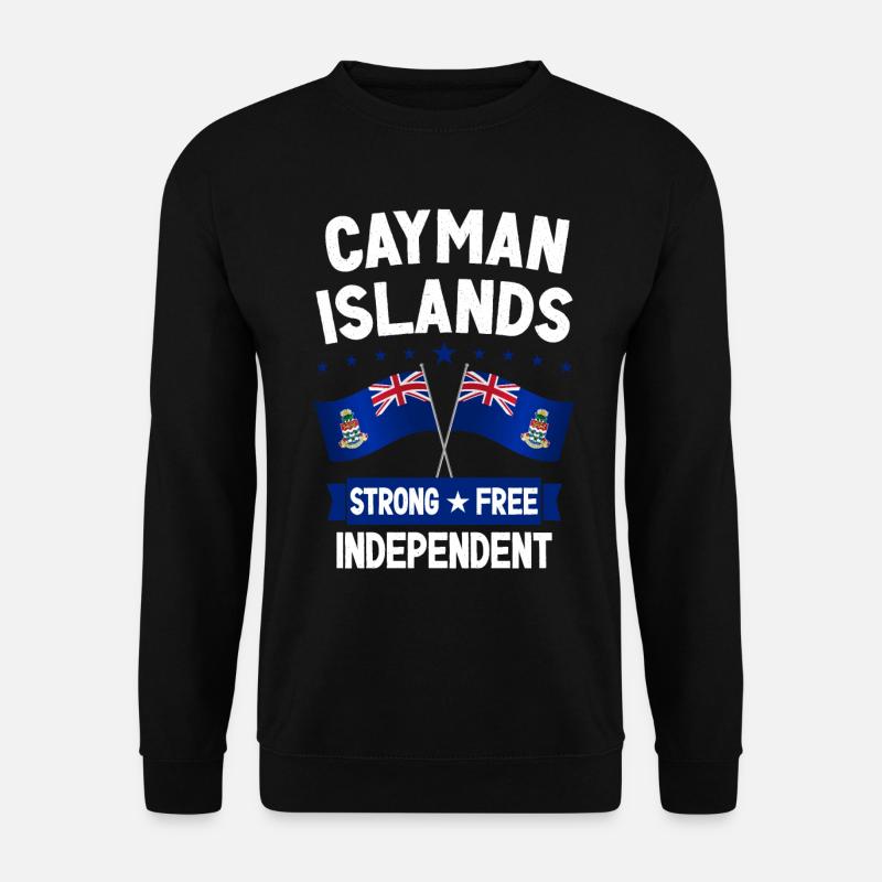 Îles Caïmans - Sweat-shirt Unisexe - noir