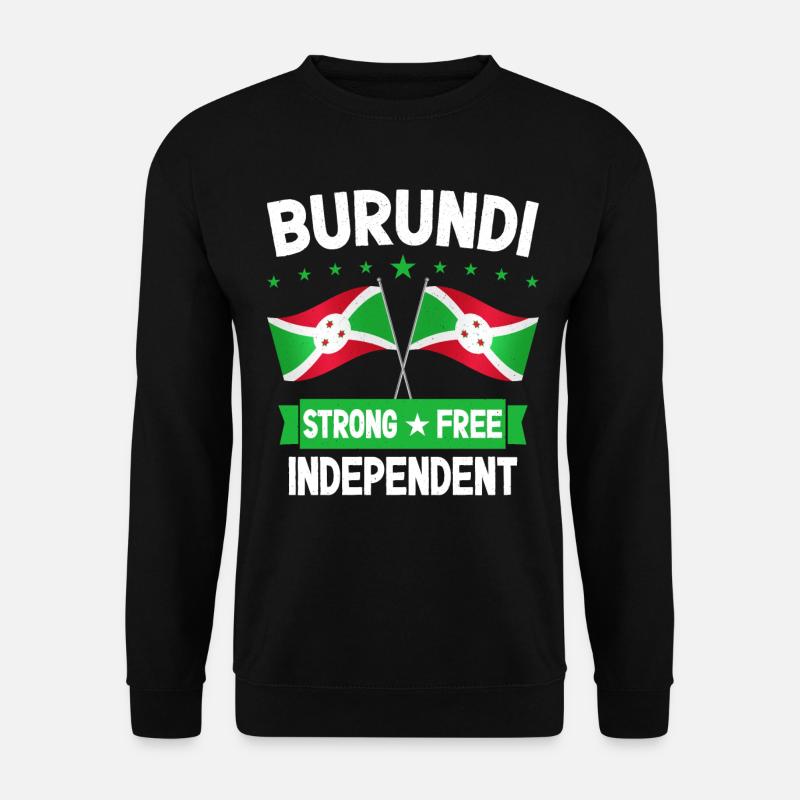 Burundi - Unisex Sweatshirt - black
