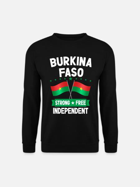 Burkina Faso - Unisex Sweatshirt - black