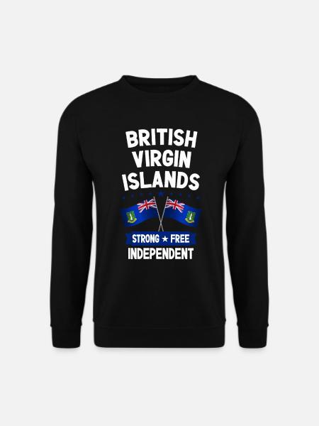 British Virgin Islands - Unisex Sweatshirt - black
