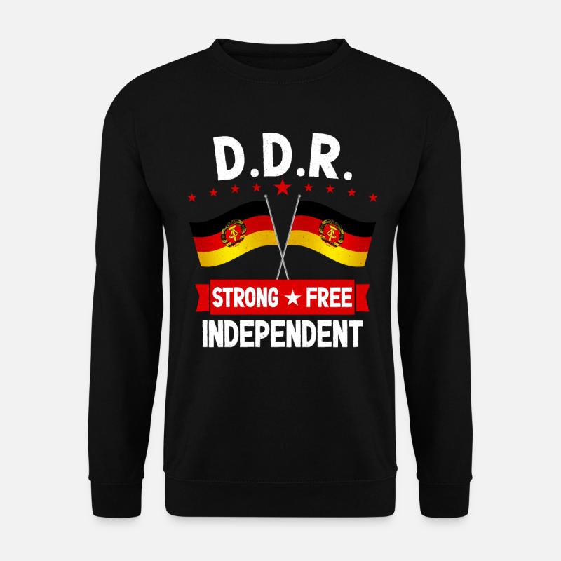 DDR - Unisex Pullover - Schwarz