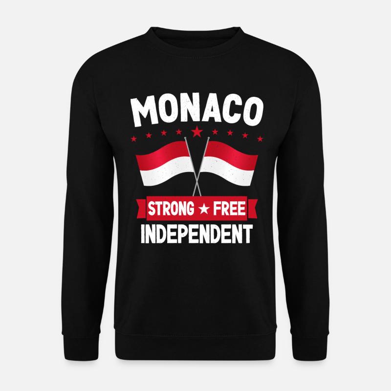 Monaco - Unisex Sweatshirt - black