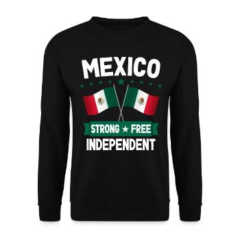 Mexique - Sweat-shirt Unisexe - noir - Devant - Alina (178cm) & Michal (187cm)