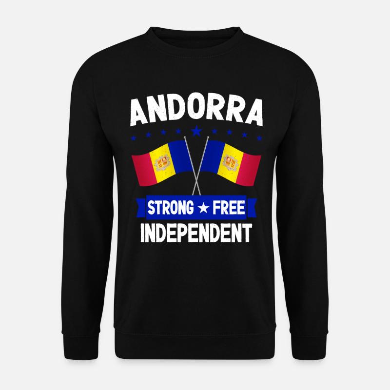Andorra - Unisex Pullover - Schwarz