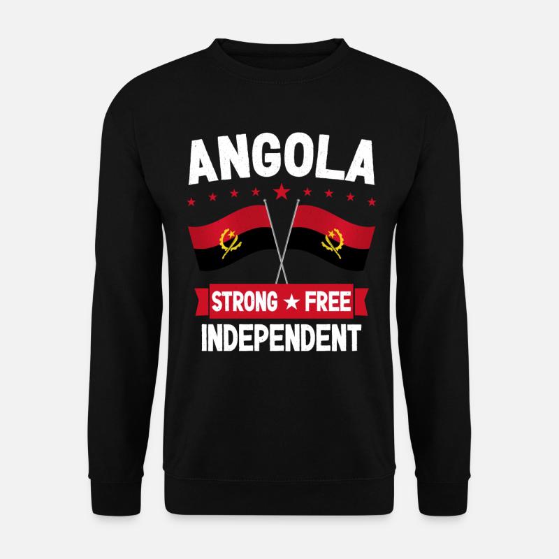 Angola - Unisex Sweatshirt - black