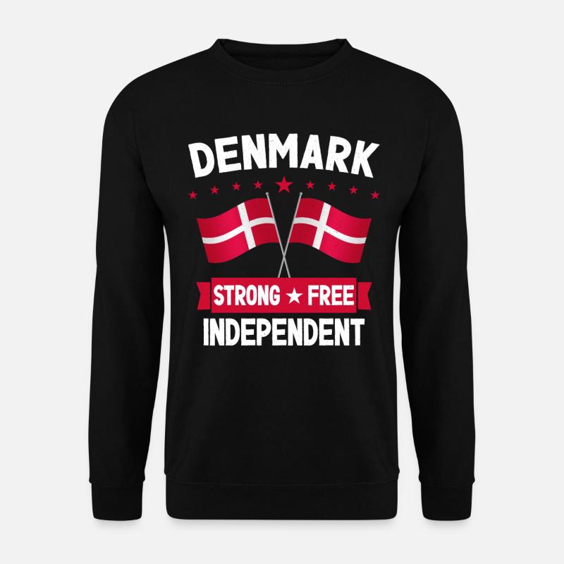 Danemark - Sweat-shirt Unisexe - noir