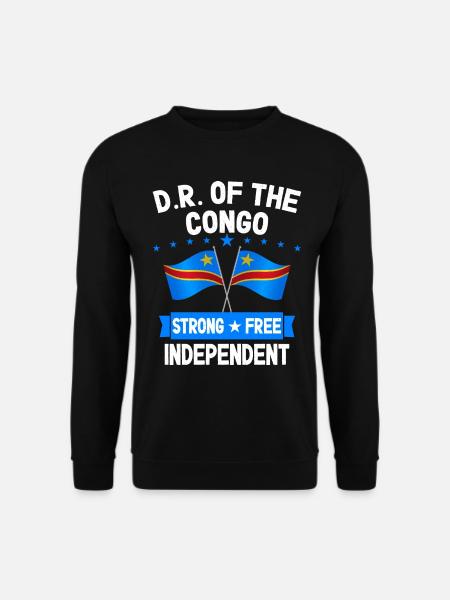 Democratic Republic of the Congo - Unisex Sweatshirt - black