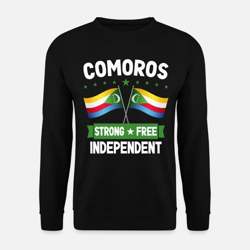 Comoros - Unisex Sweatshirt - black