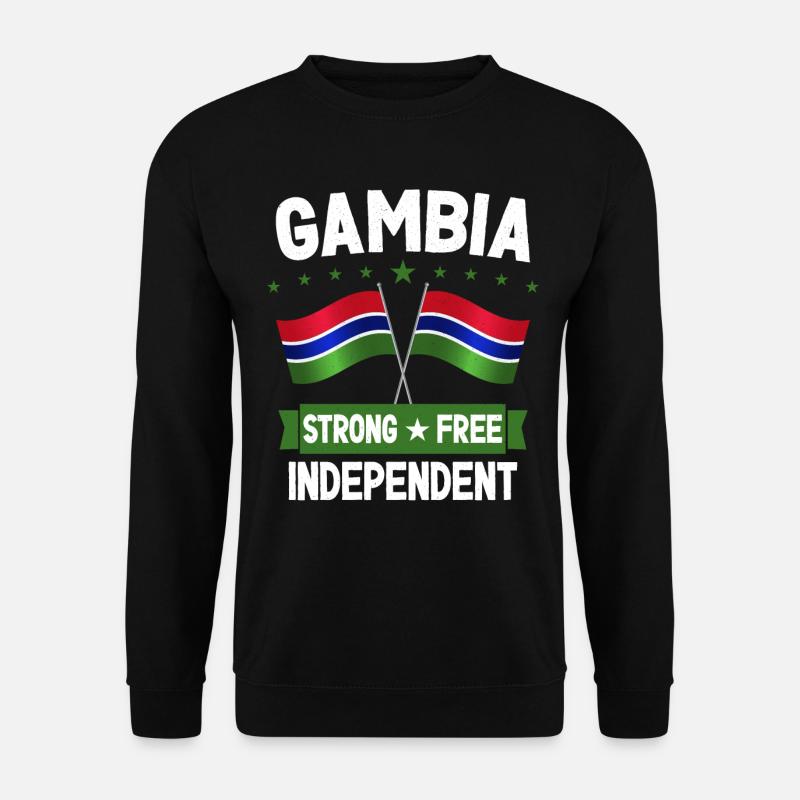 Gambia - Unisex Sweatshirt - black