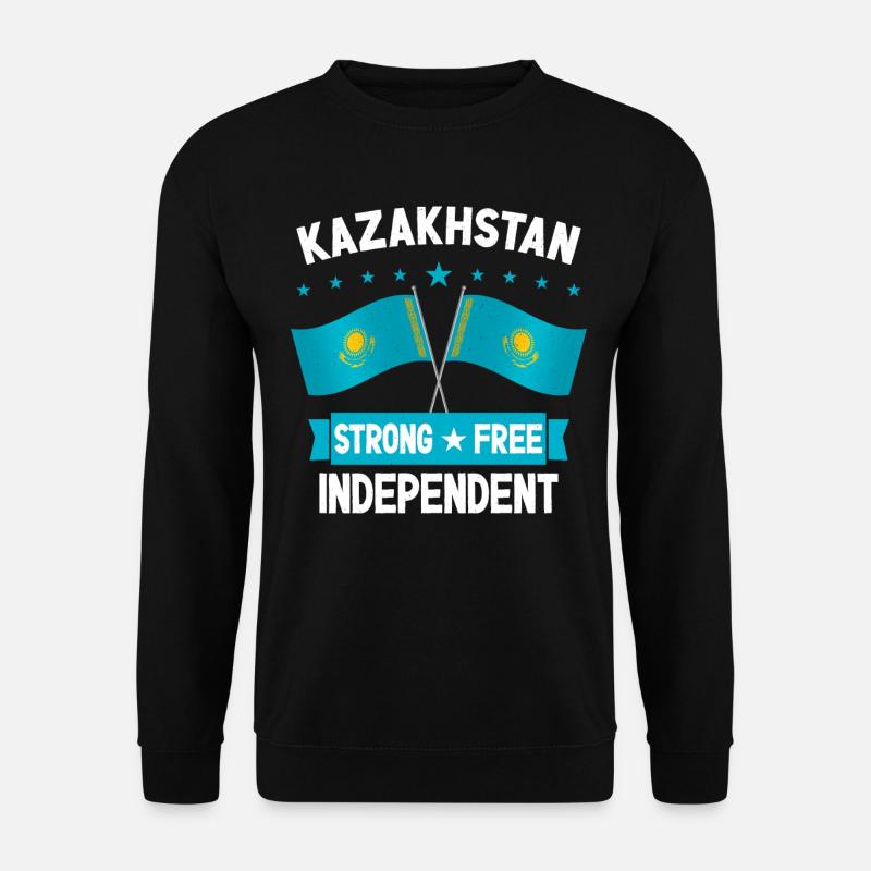 Kazakhstan - Sweat-shirt Unisexe - noir