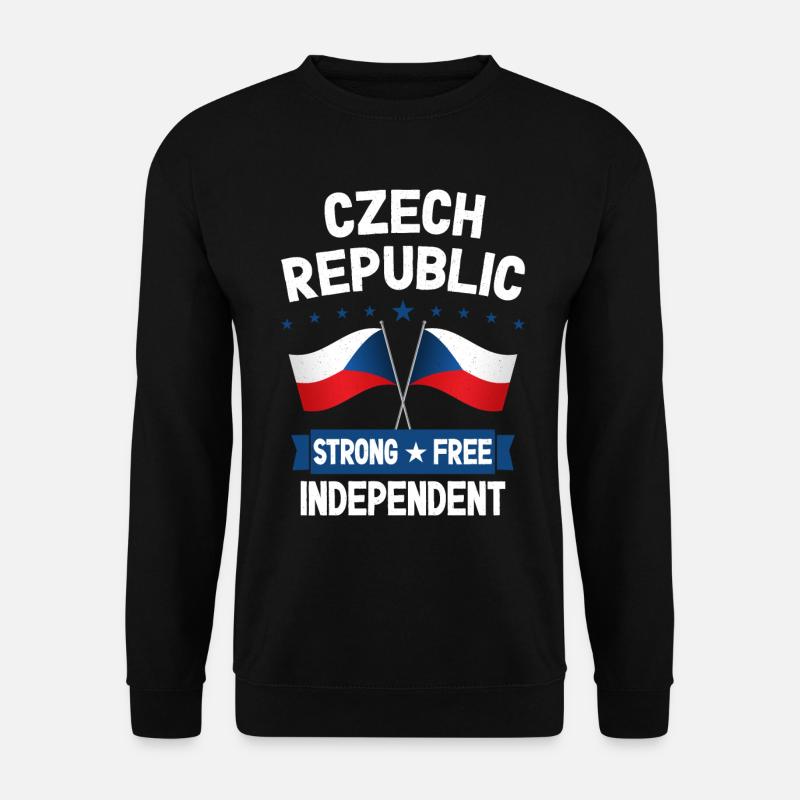 Czech Republic - Unisex Sweatshirt - black