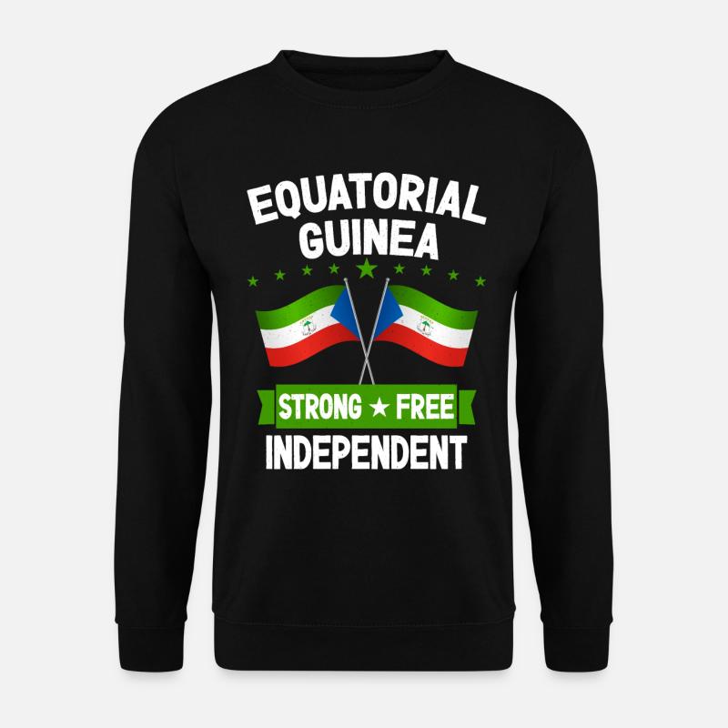 Äquatorialguinea - Unisex Pullover - Schwarz