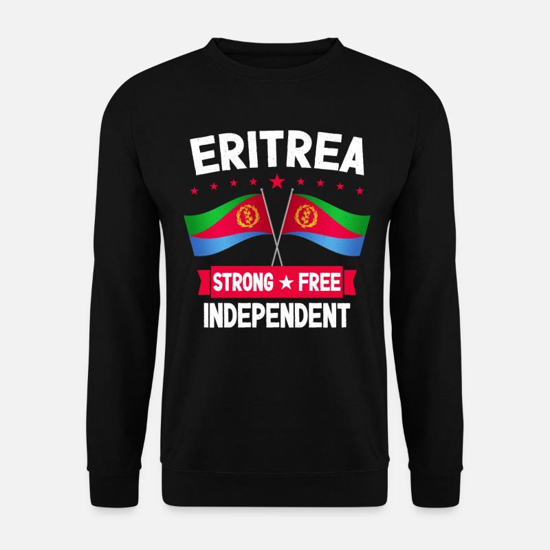 Eritrea - Unisex Pullover - Schwarz