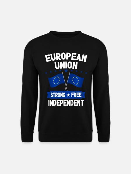 European Union - Unisex Sweatshirt - black