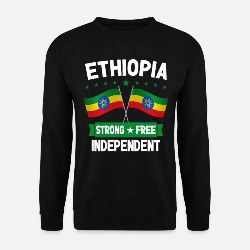 Ethiopia - Unisex Sweatshirt - black