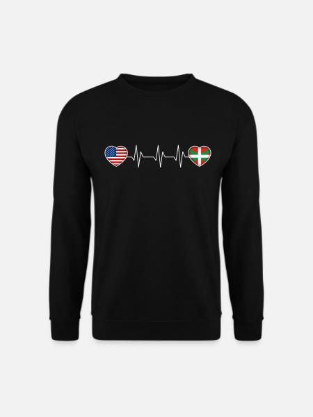 Basque Country - Unisex Sweatshirt - black