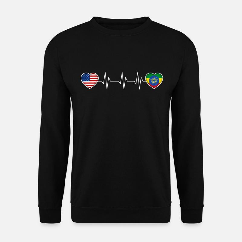 Ethiopia - Unisex Sweatshirt - black