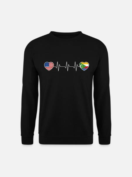 Comoros - Unisex Sweatshirt - black