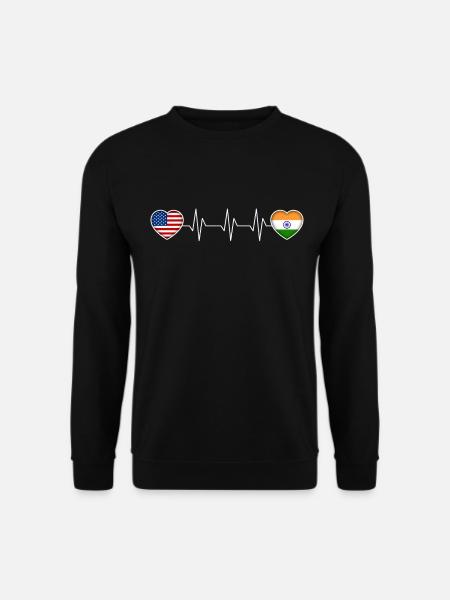 Inde - Sweat-shirt Unisexe - noir