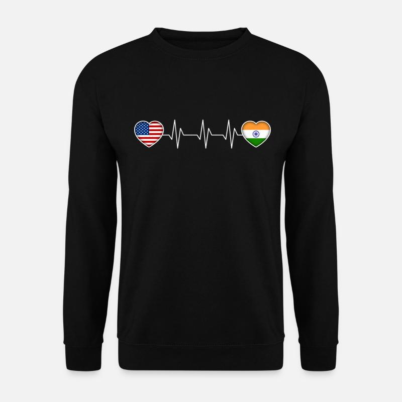 India - Unisex Sweatshirt - black