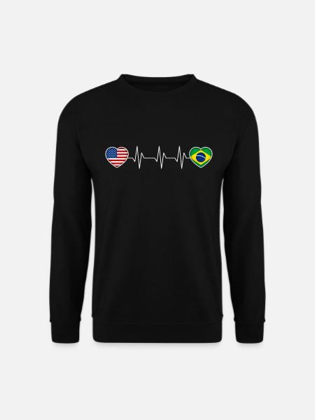 Brazil - Unisex Sweatshirt - black