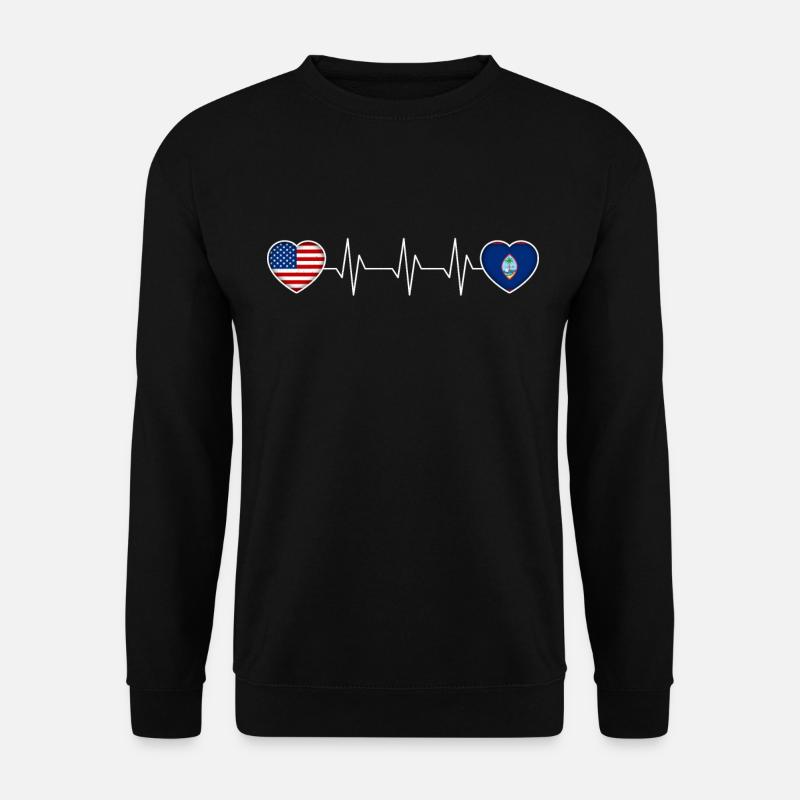 Guam - Unisex Pullover - Schwarz